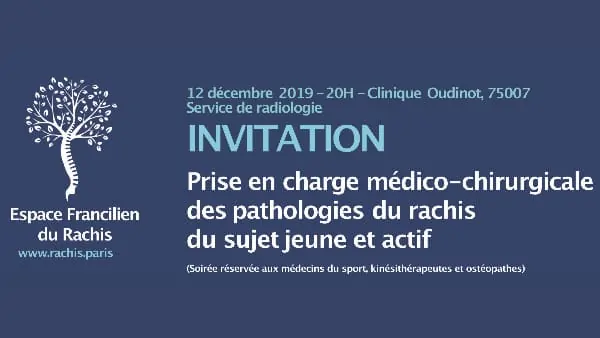 invitation reunion interdisciplinaire espace francilien du rachis chirurgien du rachis paris clinique oudinot invitation reunion interdisciplinaire espace francilien du rachis chirurgien du rachis paris clinique oudinot